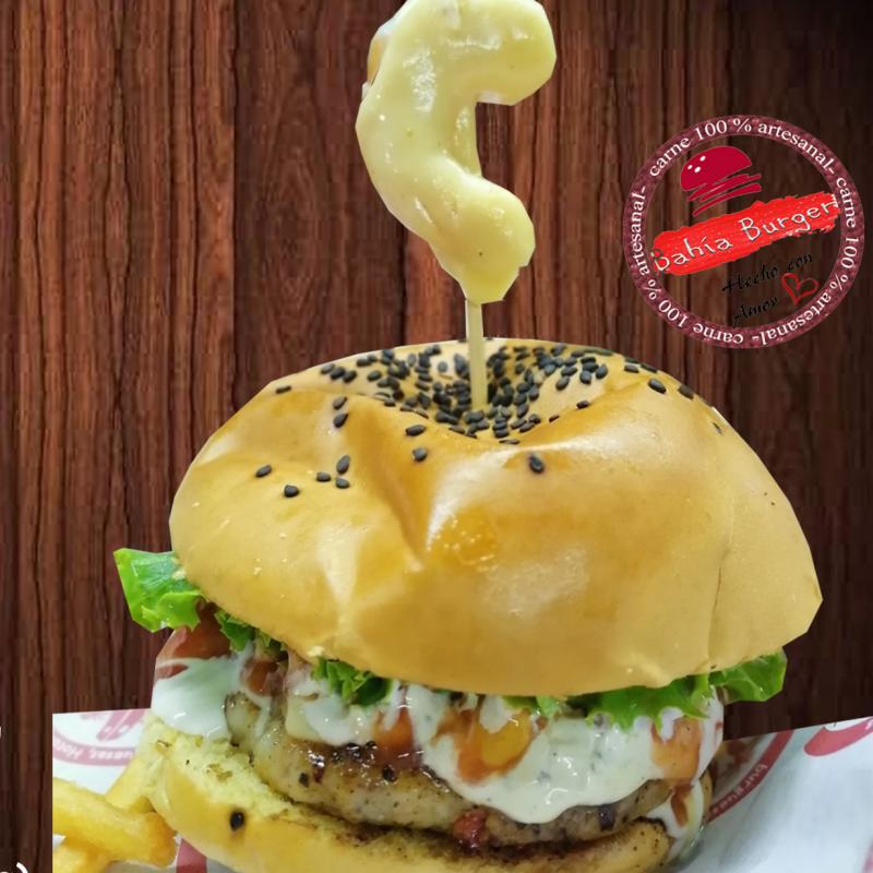 Bahía Burger🦐 (especialidad de la casa)