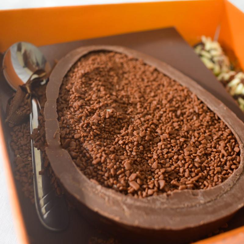 Coração de Páscoa de Colher* 220g (Com 1 Sabor)