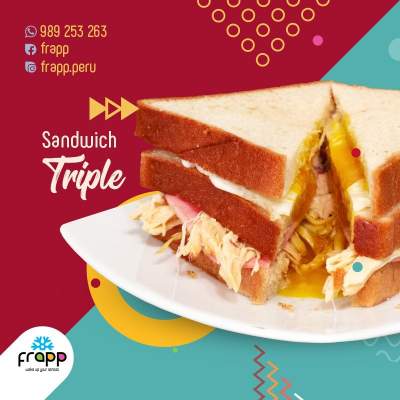 Sándwich Triple