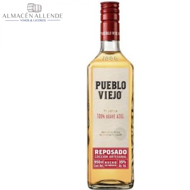 Tequila Pueblo Viejo Reposado 950ml