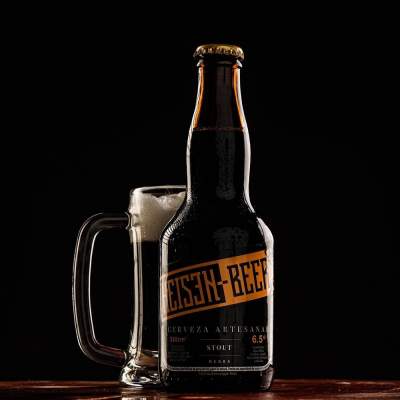 CERVEZA HEINSENBEER NEGRA (500ml)