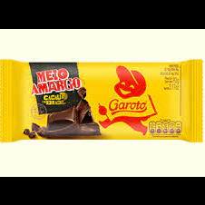 Garoto Meio Amargo 90g