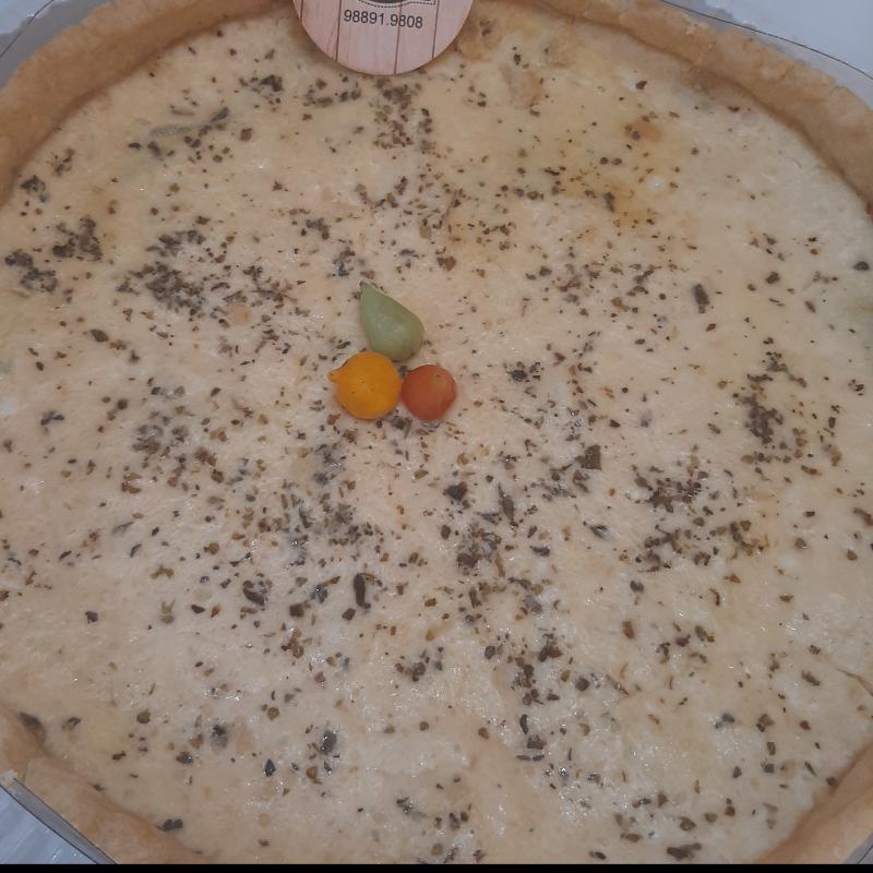 Quiche de bacalhau