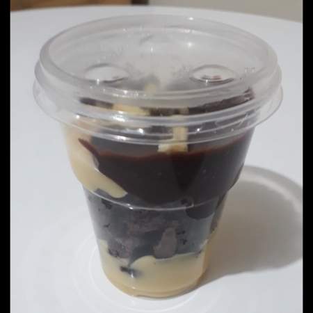 Brownie no pote