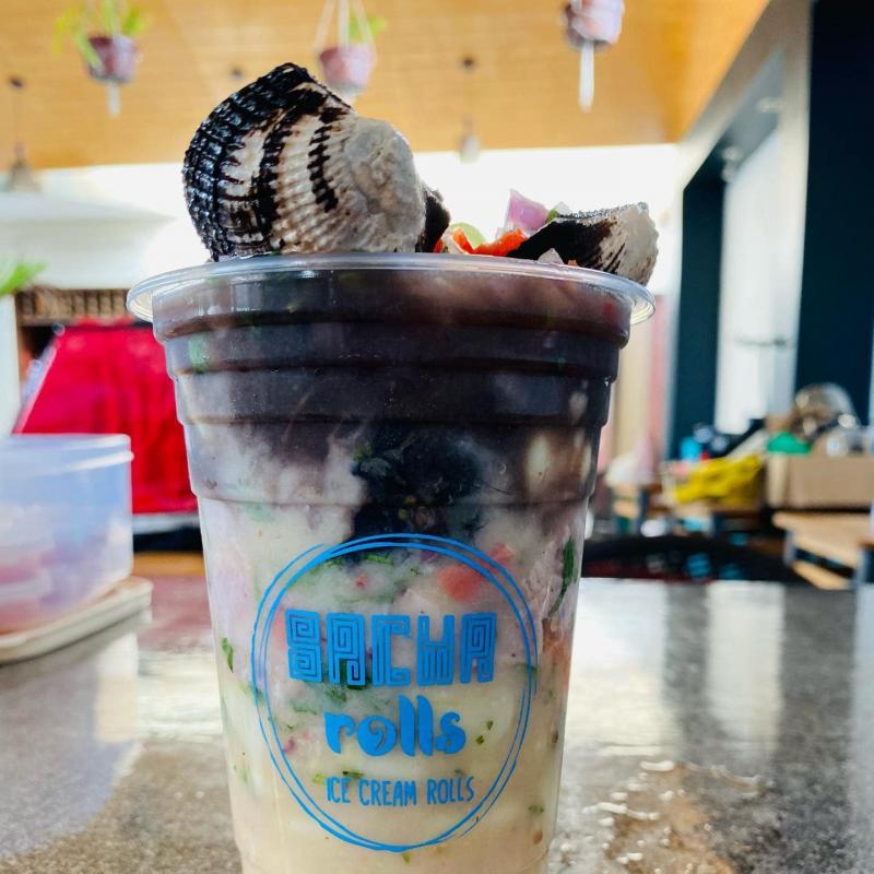 Combinado (Leche de tigre+Conchitas negras)