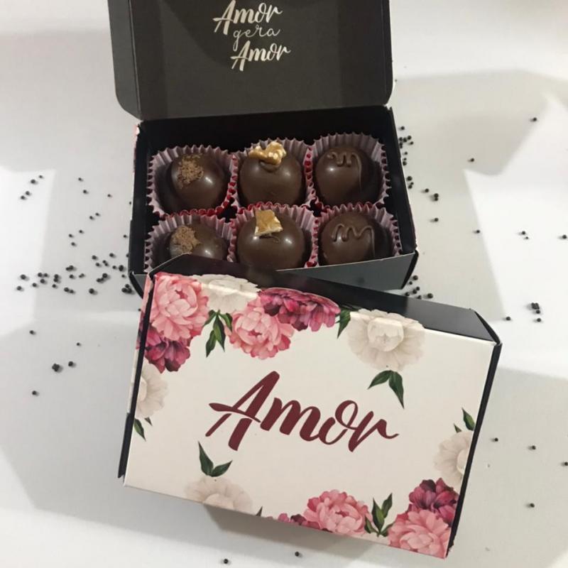Caixa de Bombom (6 trufas)