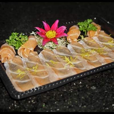 Carpacchio barriga 10 fatias