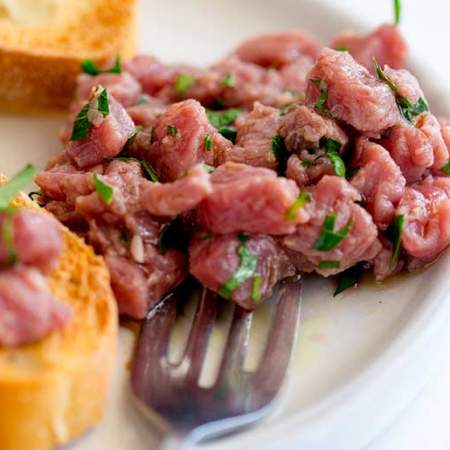 STEAK TARTARA 250 GRS
