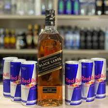 Combo Black Label com RedBull