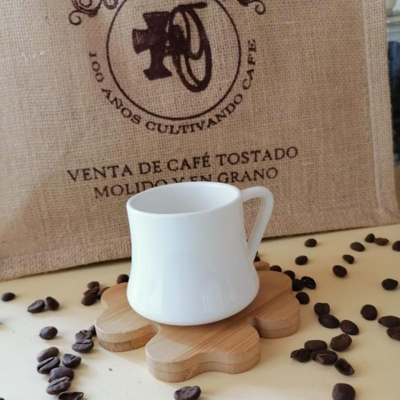 Taza base flor