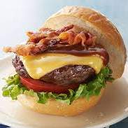 Hamburguesa a la BBQ