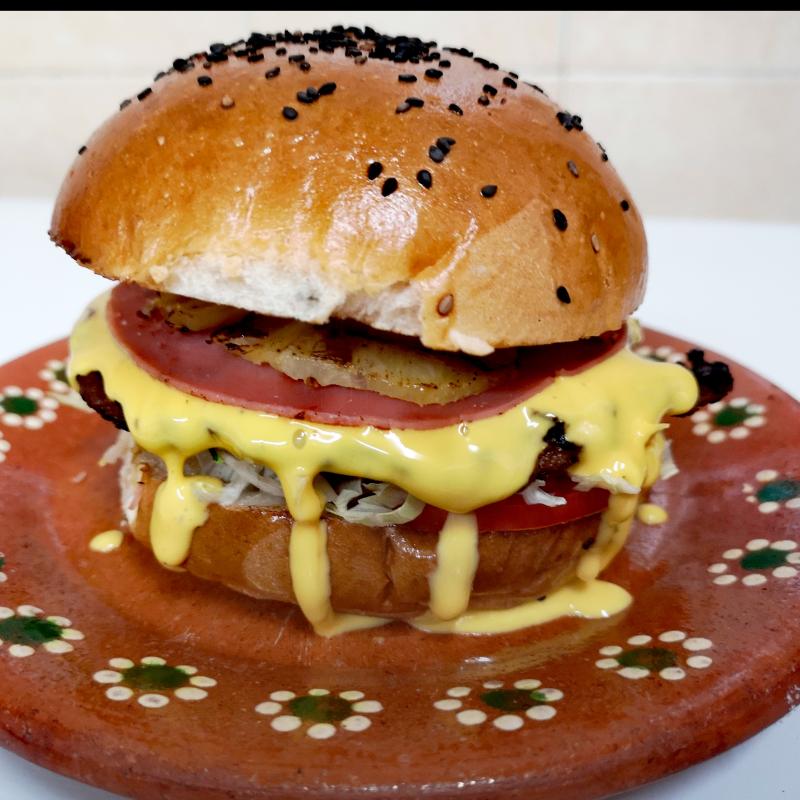 HAMBURGUESA SENCILLA