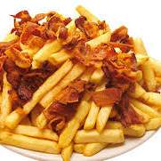 BATATA FRITA COM BACON