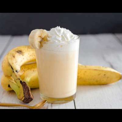 Milkshake  Plátano y Vainilla