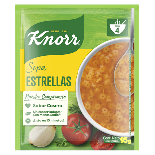 Sopa Estrellas Knorr 95g