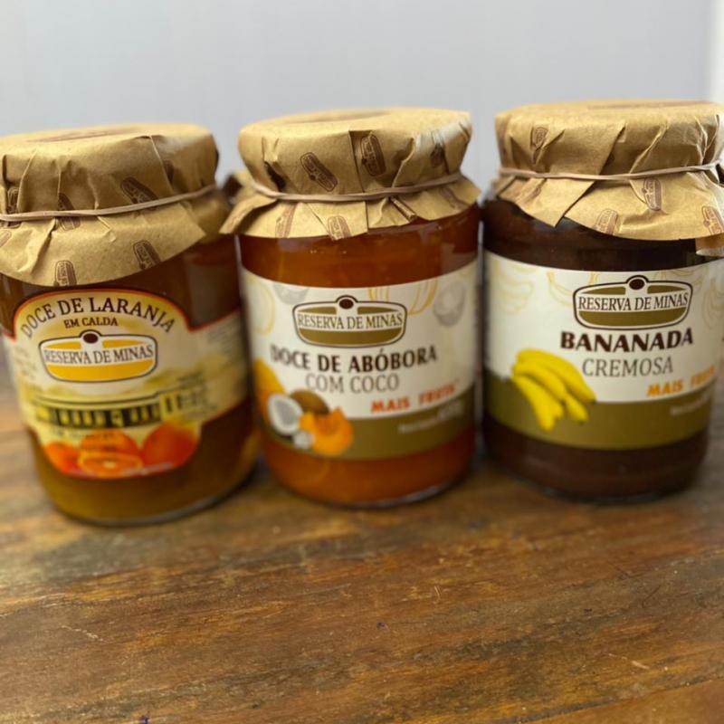 DOCE DE FRUTAS  RESERVA MINAS 650G