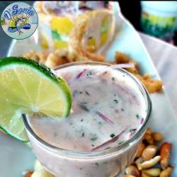 Chaufon de Pescado Leche de Tigre Causa Acebichada