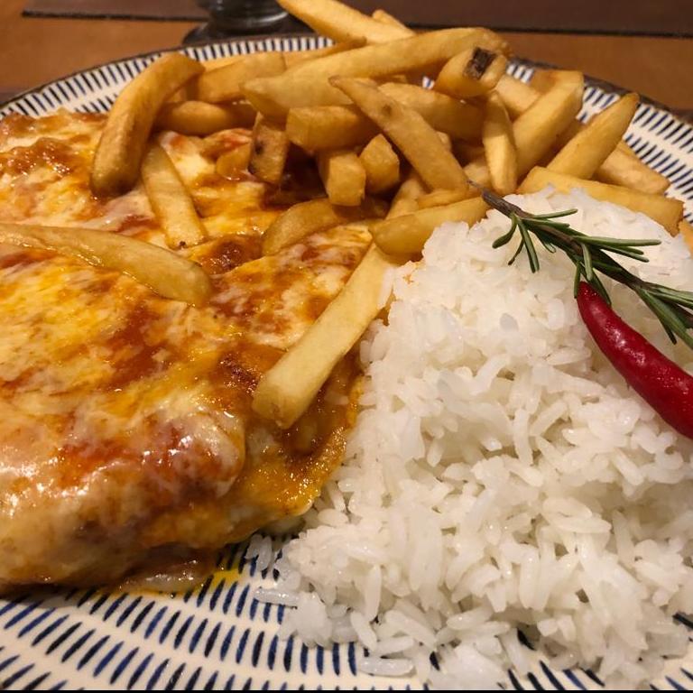 Filet à Parmegiana de Frango