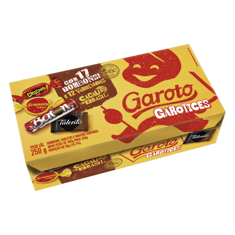 Caixa De Bombom Garoto 250g