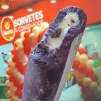 Picolé Açaí c/ Leite condensado