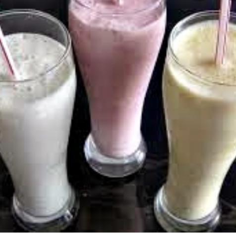 Jugo natural en leche