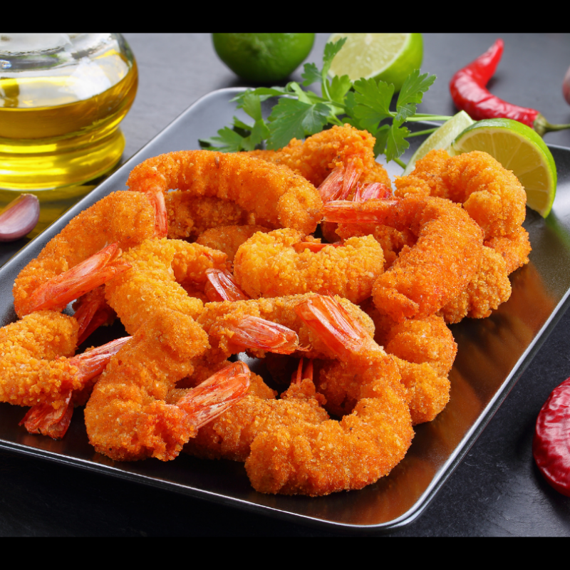 Camarones Empanizados