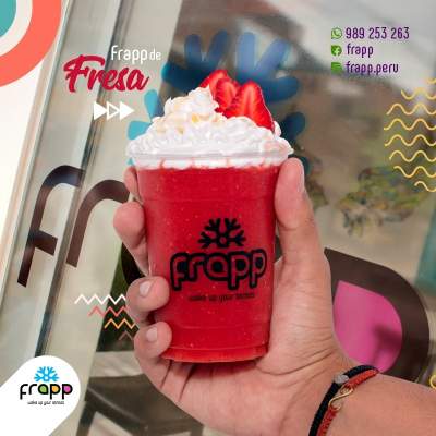 Frapp de Fresa