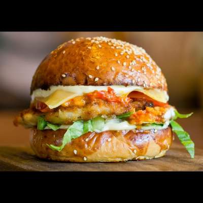 HAMBURGUESA DE POLLO