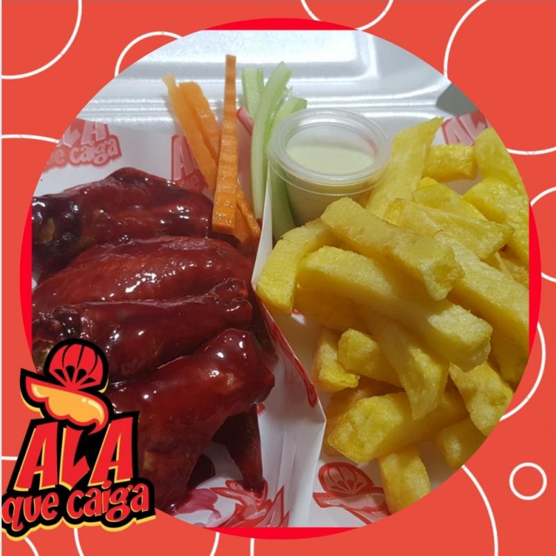 COMBO 4 ALITAS + 1 SALSA