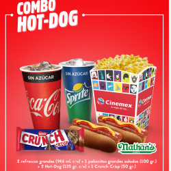 Combo hot dog