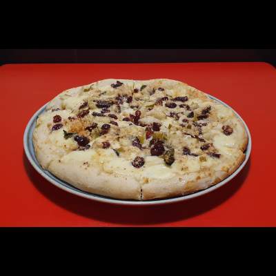 2 Pizzas Fruta y Queso BLANCA
