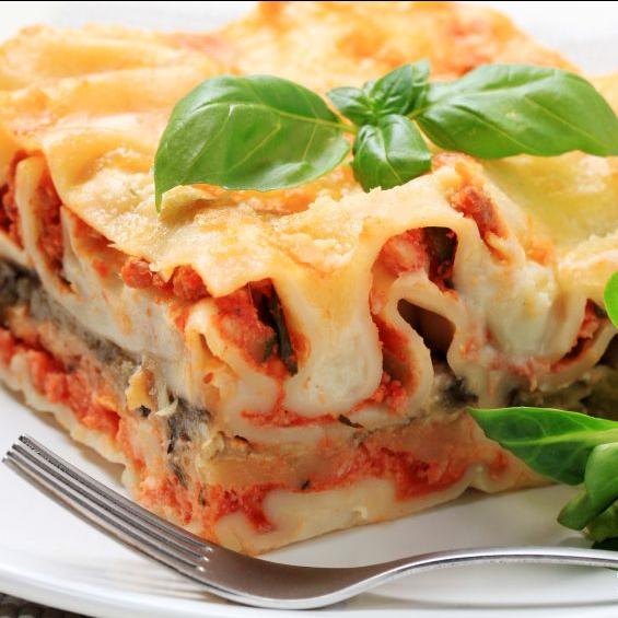 Lasagna de Pollo con Pan