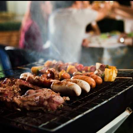 Parrillada libre por 3 horas.