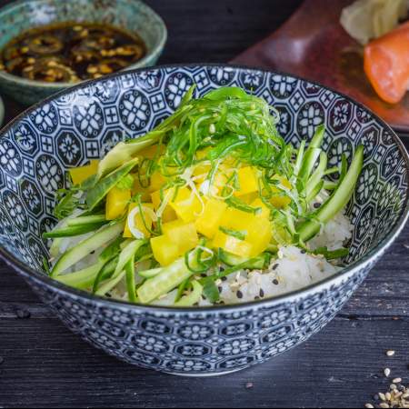 Donburi Vegetariano