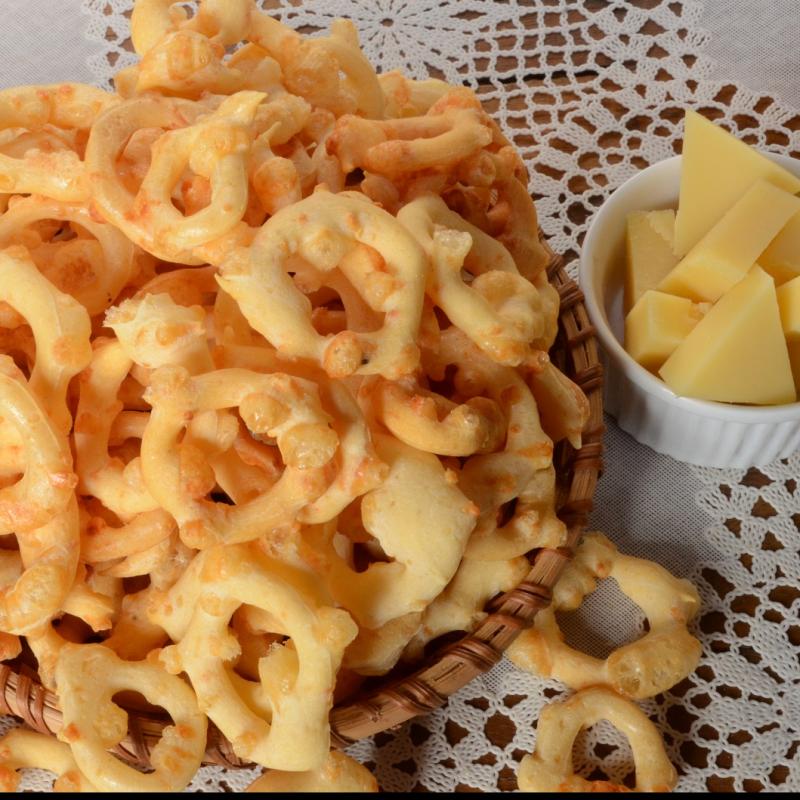 500 - Biscoito de Queijo Prato (100g)