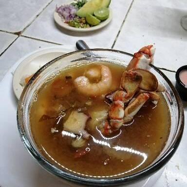 Sopa de mariscos