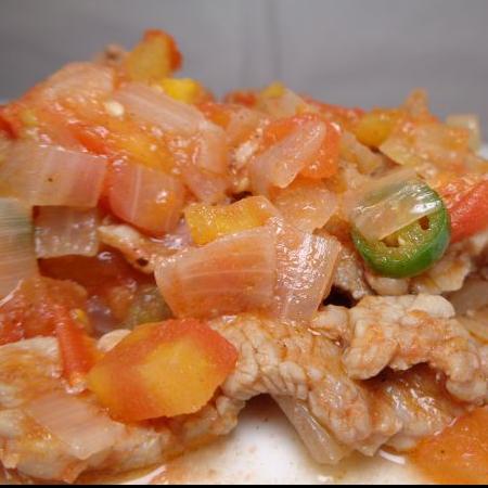 Paquete #5 (Bistec de Cerdo a la Mexicana)