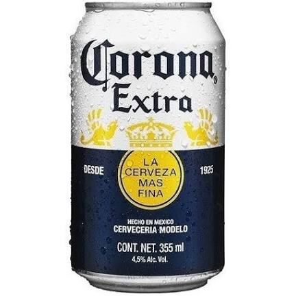Cerveza Corona Extra Lata 355ml