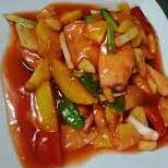 Pollo con Frutas