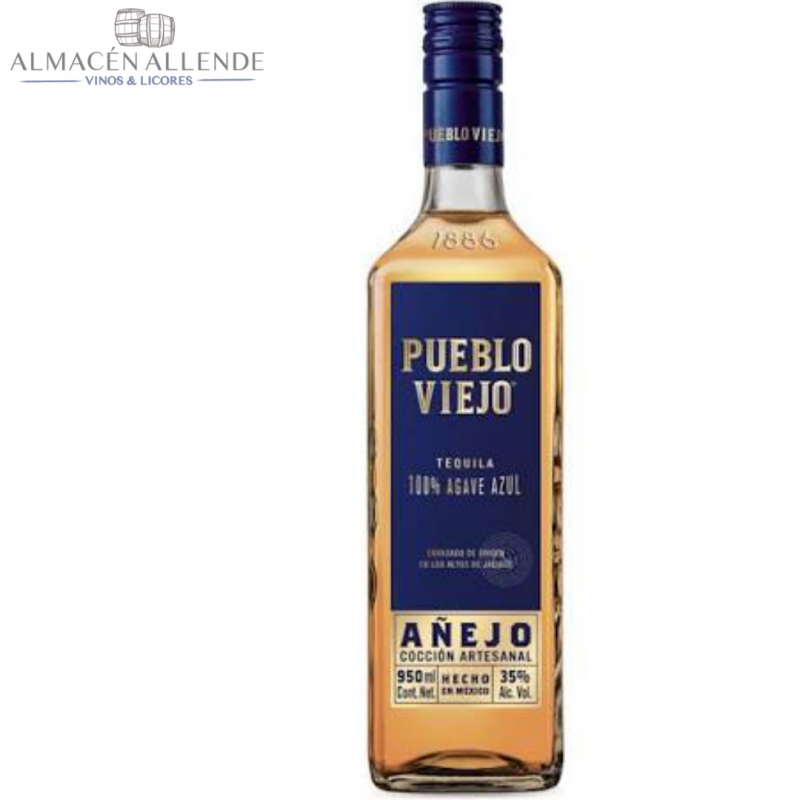 Tequila Pueblo Viejo Añejo 750ml