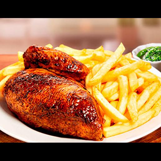 1/4 DE POLLO ALA BRASA
