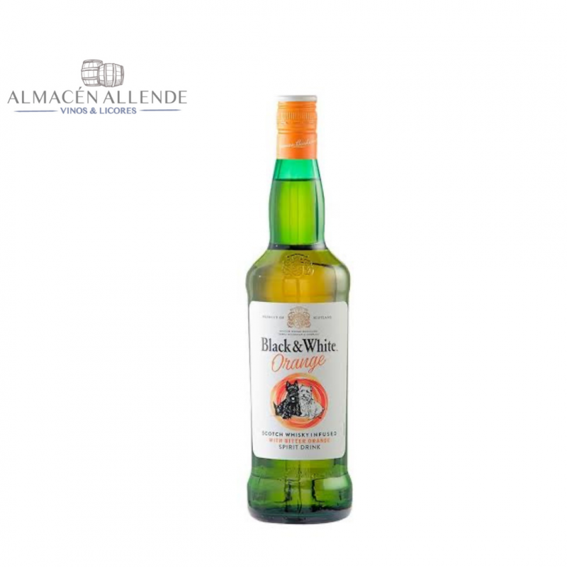 Whisky Black and white Orange 700ml