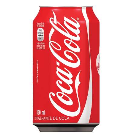 Coca em lata