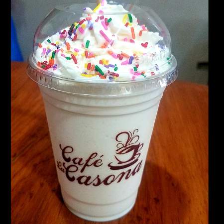 Frappe Chocolate Blanco