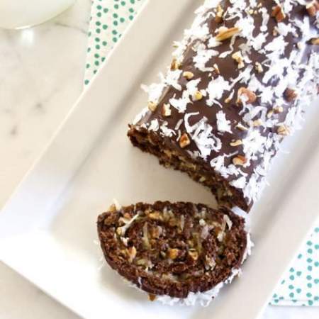 Crocante alemán de chocolate y maní