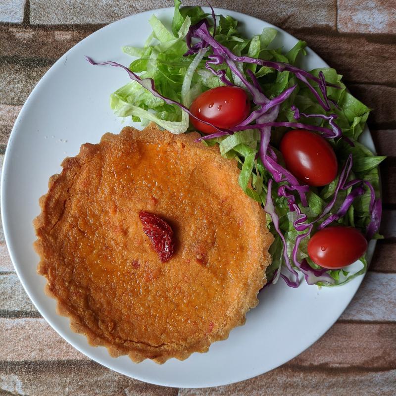 Quiche Vegana e Proteica de Tomate Seco 250g