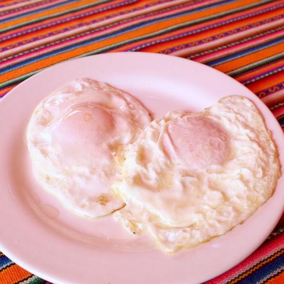 Huevos a la inglesa o fritos