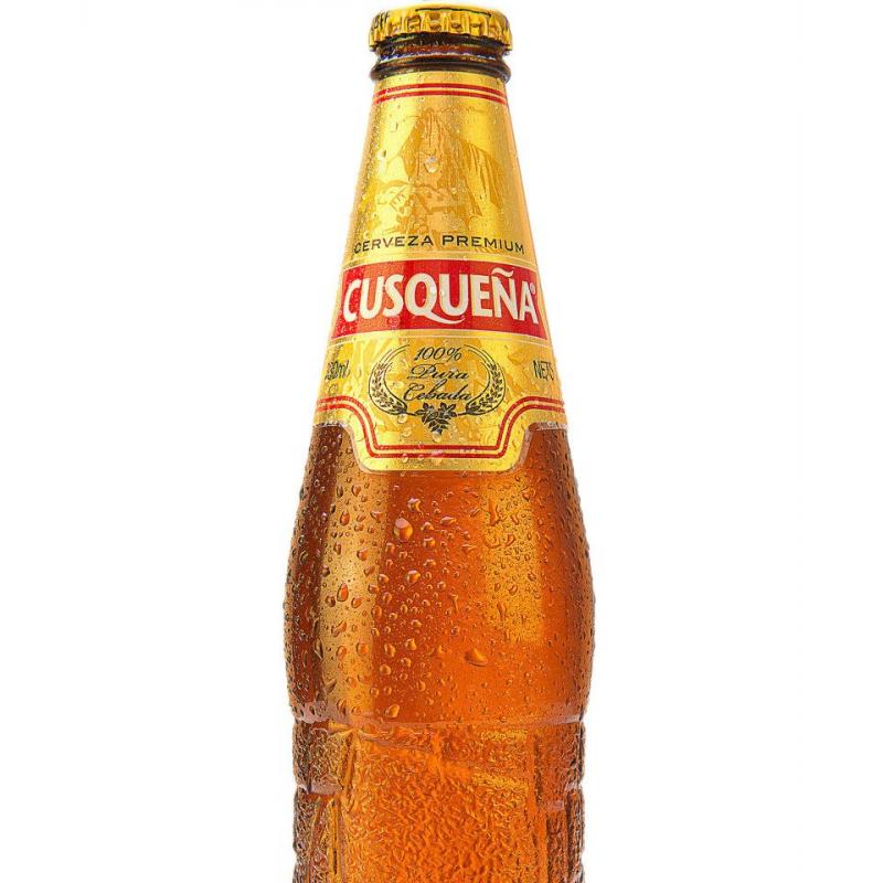 Cerveza cusqueña dorada personal