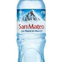 Agua CON GAS San Mateo