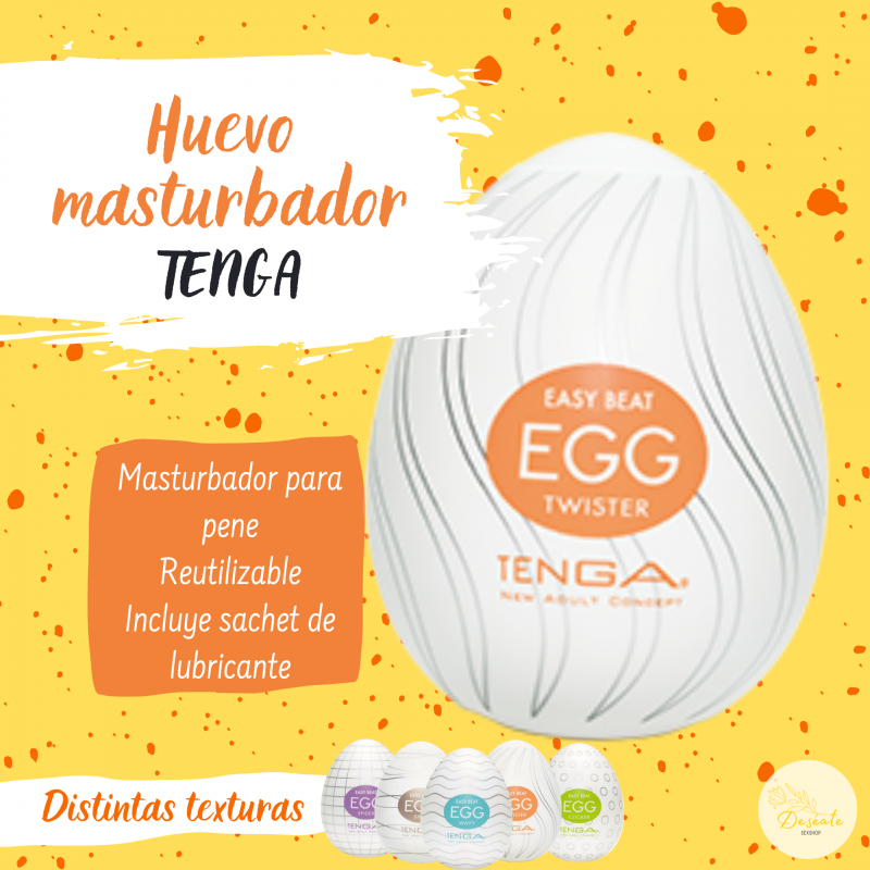 Huevo masturbador TENGA